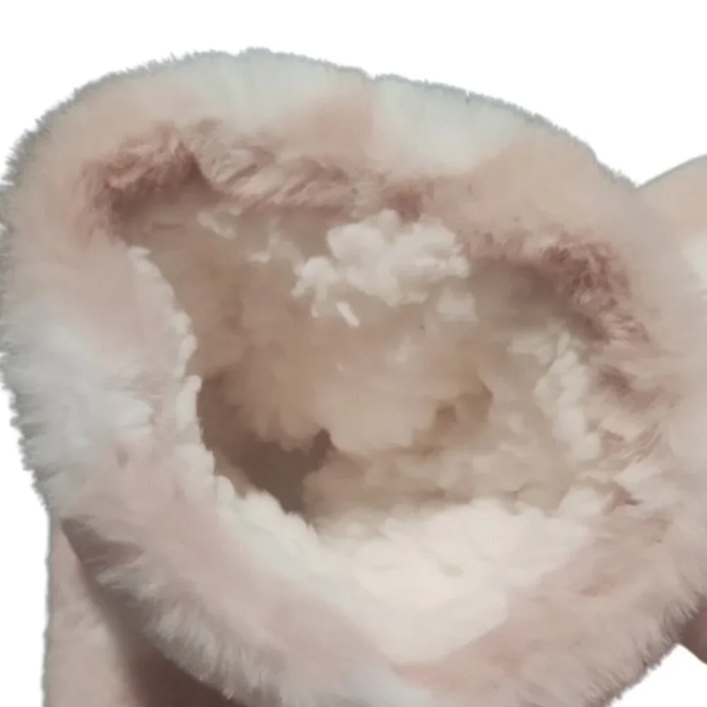 [Compass] Sherpa High Top Slippers